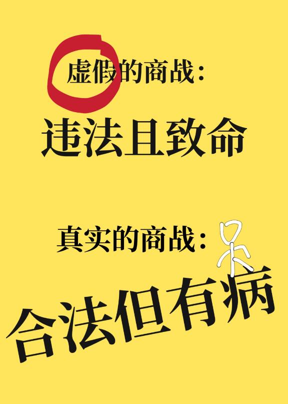真实的商战，合法但有病章节列表